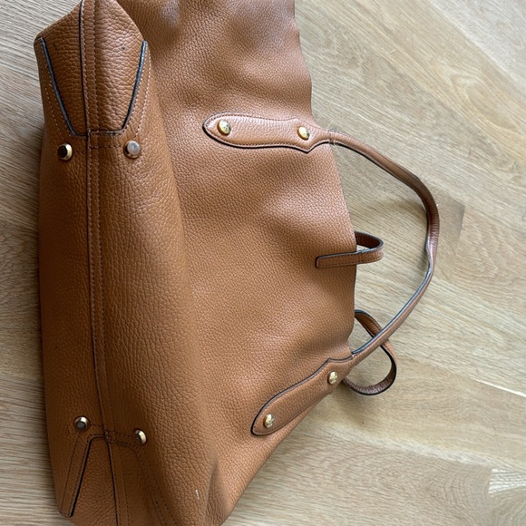 Annabel Ingall caramel small Isabella leather tote - Picture 5 of 5